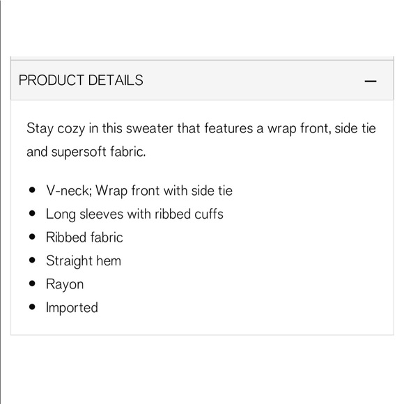 NEW ✨ Express Ribbed Wrap-Front Tie Top (Ivory) - Picture 7 of 7